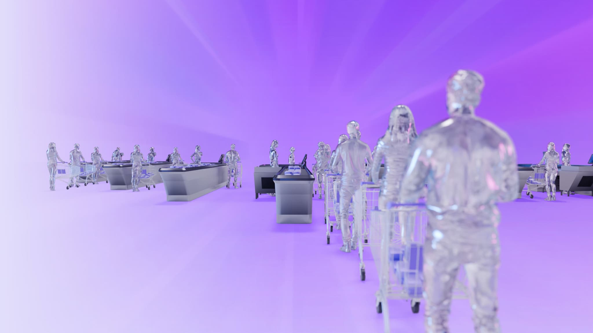 vision ai retail queue management evereagle